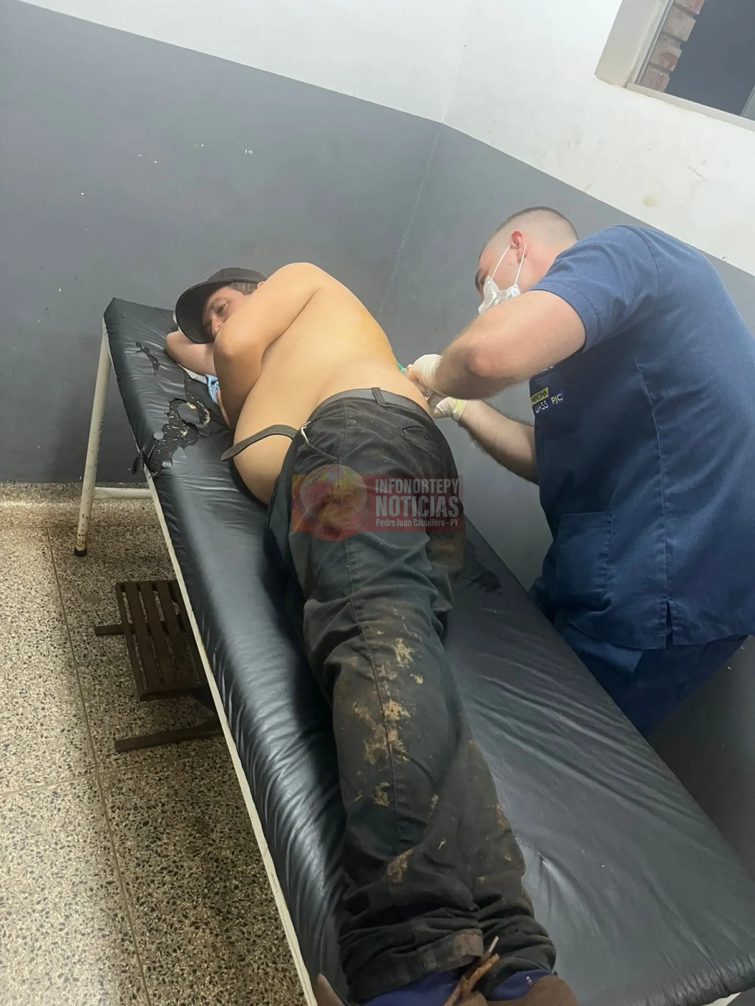 Hieren con arma blanca a un hombre de 62 años en Pedro Juan