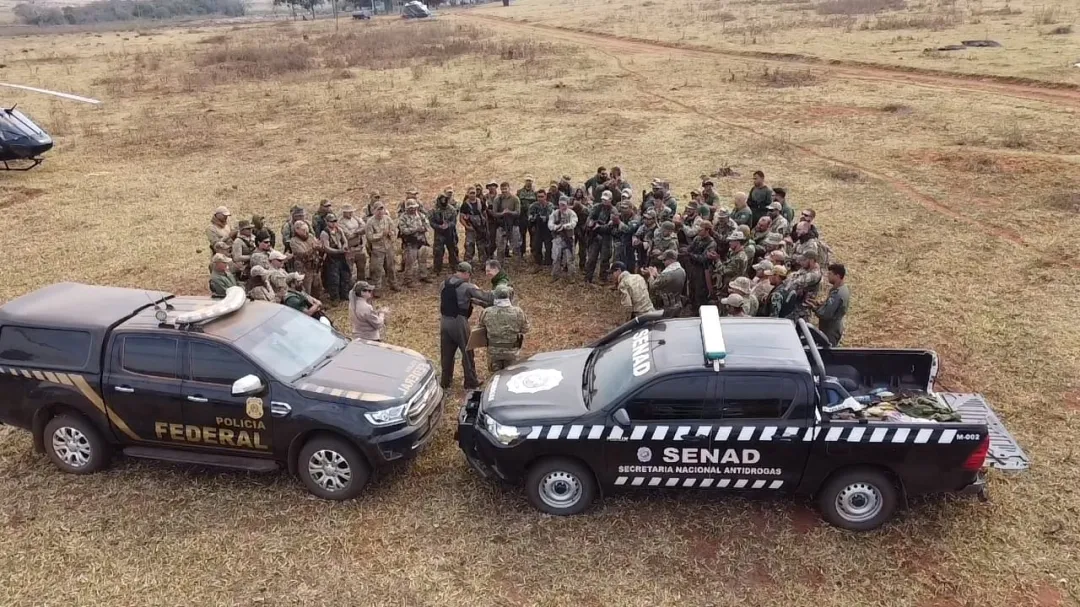 SENAD y PF inician la operación 'Nueva Alianza 48" contra el narcotráfico