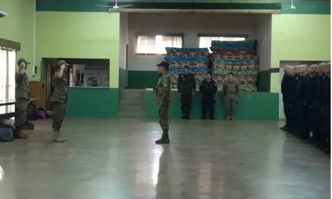 Capacitan a nuevos agentes policiales en Amambay con técnicas de manejo de armas y control de disturbios
