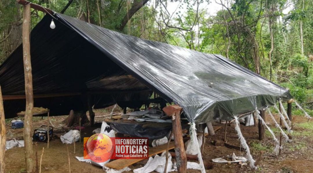 Hallan narcocampamentos en Amambay