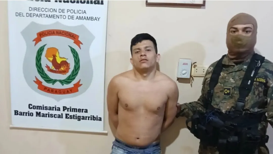 Tenía tobillera electrónica, robó un auto en Brasil y fue detenido en Pedro Juan