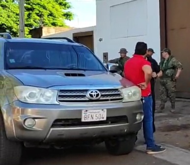 Allanan 3 desarmaderos en Pedro Juan tras detención de brasileño