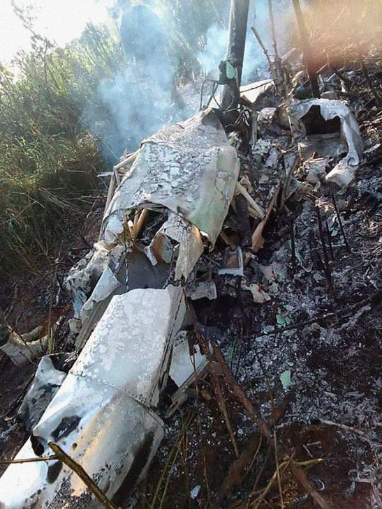Helicóptero brasileño cae en Yby Yaú y la Policía reporta dos fallecidos