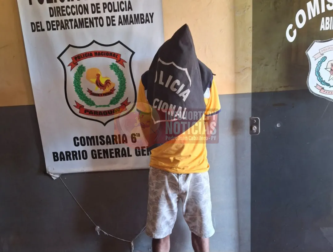 Detenido en Pedro Juan por abuso sexual a su hija de 3 años