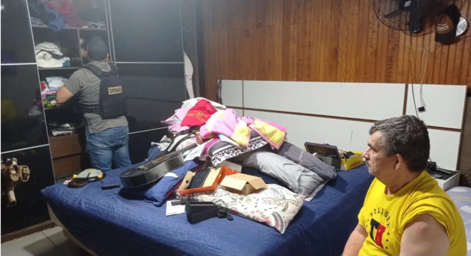 Otra vez Don Isi cae detenido en Pedro Juan vendiendo drogas en su domicilio.