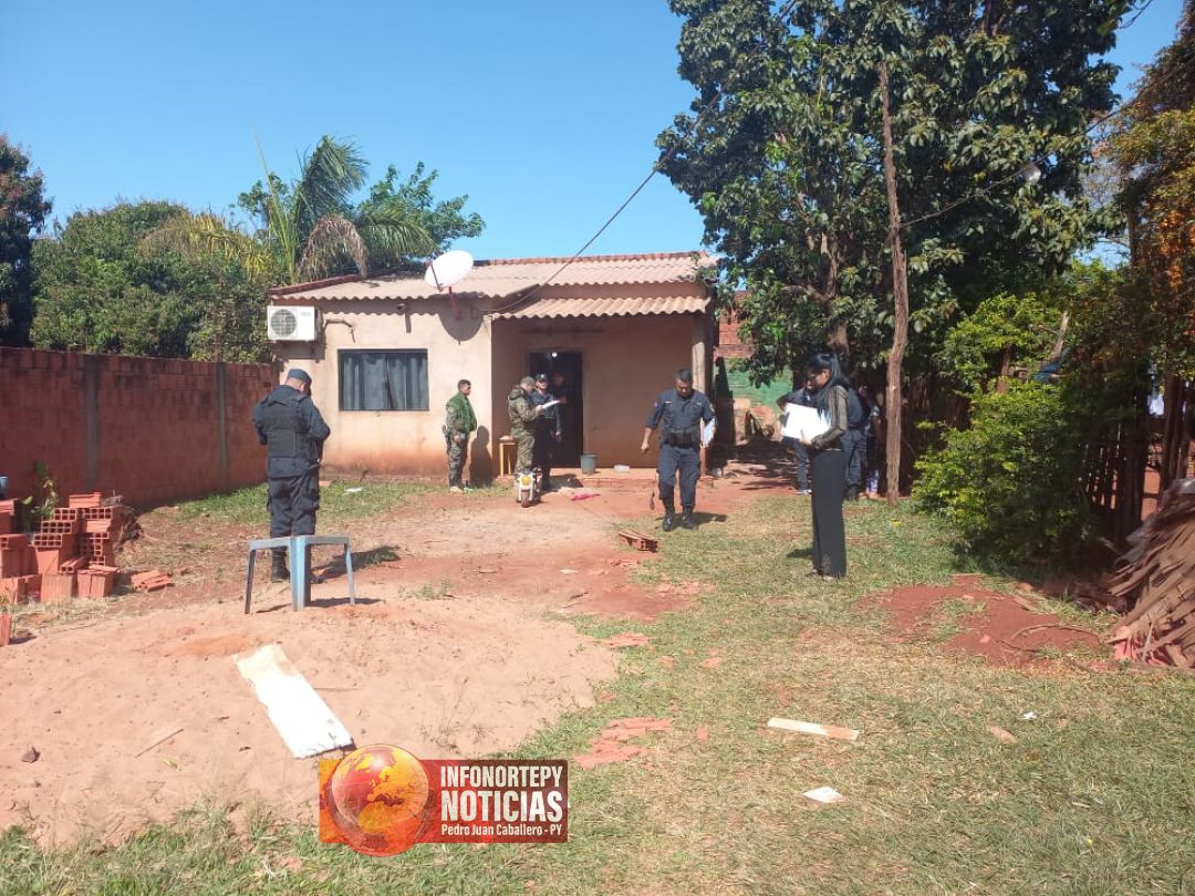 Allanan vivienda en busca de supuesto ladrón en Pedro Juan