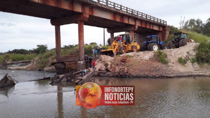 Preocupan malas condiciones de puente sobre río Acaray