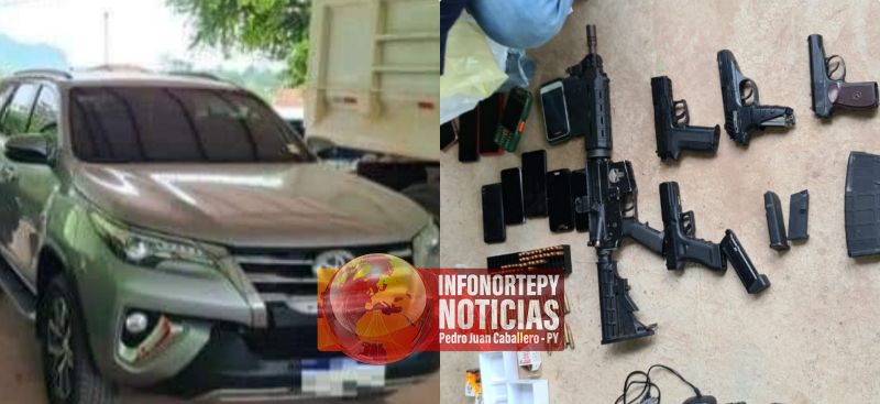 Incautan evidencias tras homicidio en lavadero de Pedro Juan