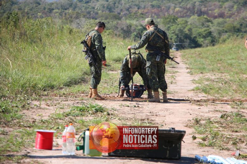 Concepción: Senad destruye pistas clandestinas en el Parque Nacional Paso Bravo
