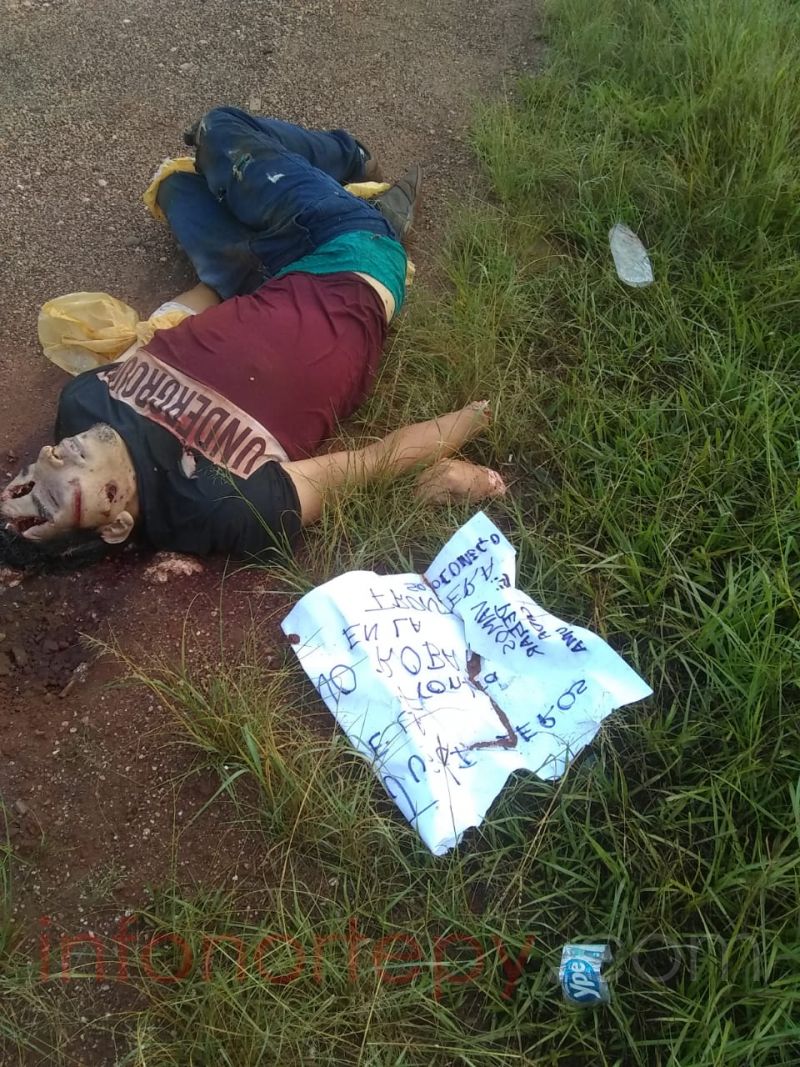 Justicieros de frontera vuelven a aparecer y matan a supuesto ladrón