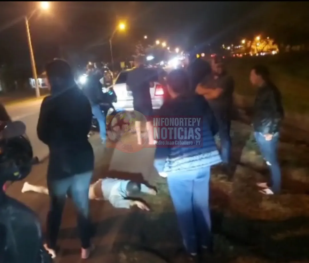 Hombre con trastornos mentales fallece atropellado en Pedro Juan