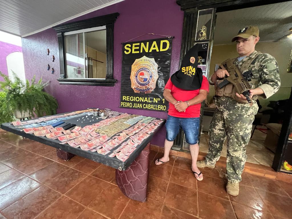 Propietario de supuesta "Boca de Fumo"  allanada en Pedro Juan ya fue imputado por la fiscalia
