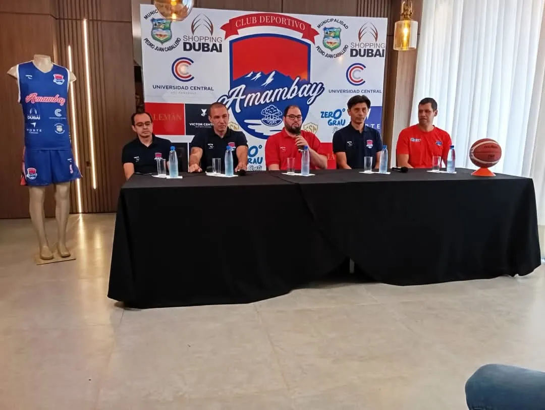 Deportivo Amambay listo para histórico debut en la Liga Nacional de Básquetbol
