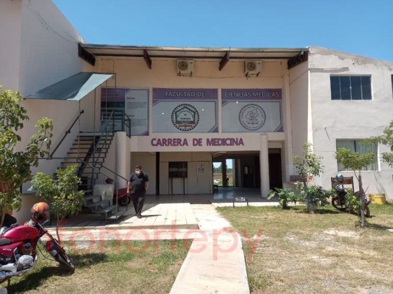 Allanan Facultad de Medicina en Coronel Oviedo
