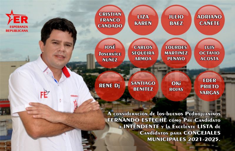 Fernando Esteche inscribió su candidatura para la Intendencia de Pedro Juan