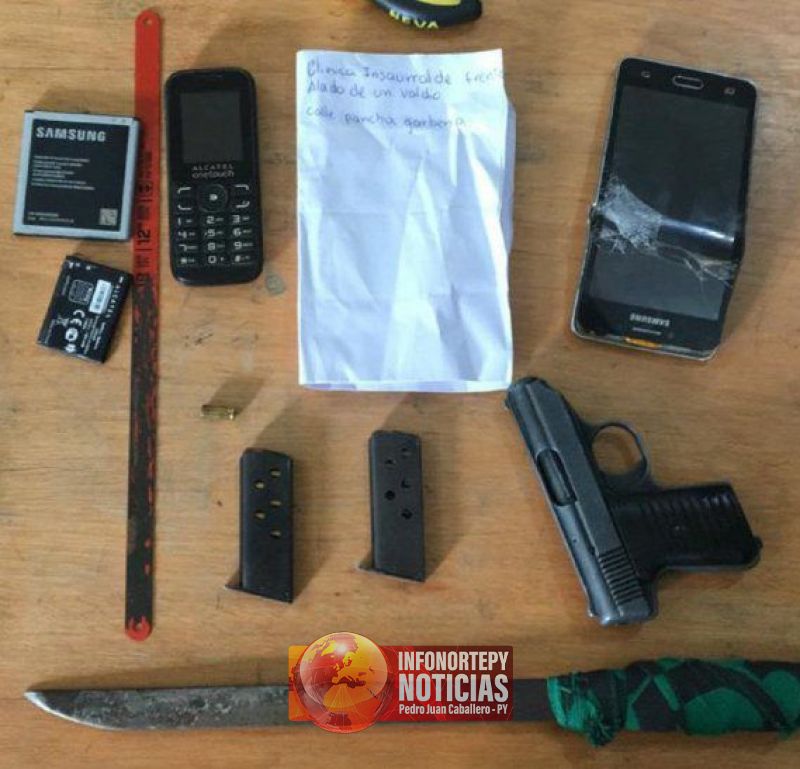 Miembro del PCC intentó atacar a guardias con una pistola en la cárcel de Coronel Oviedo