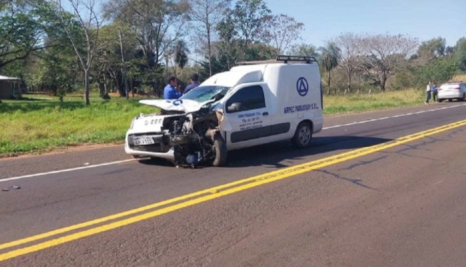 Una mujer fallece en accidente rutero en Yby Yaú