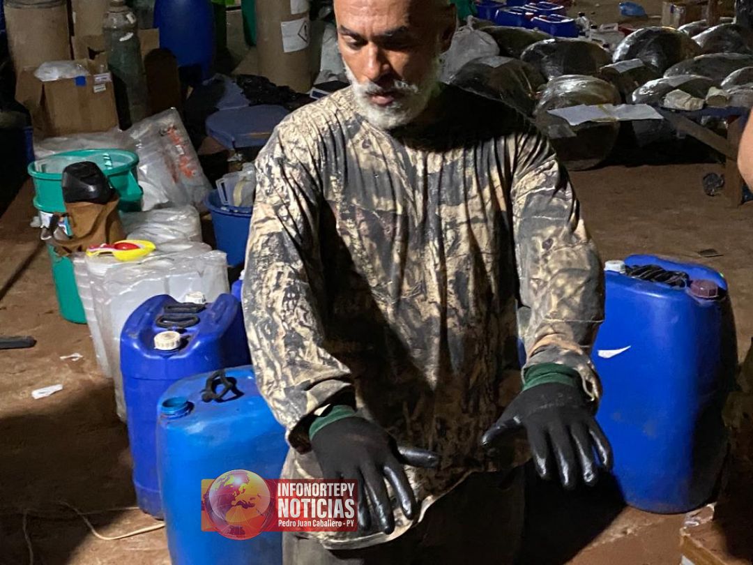 Brasileño quien trabajaba en laboratorio de cocaína fue detenido en 205.
