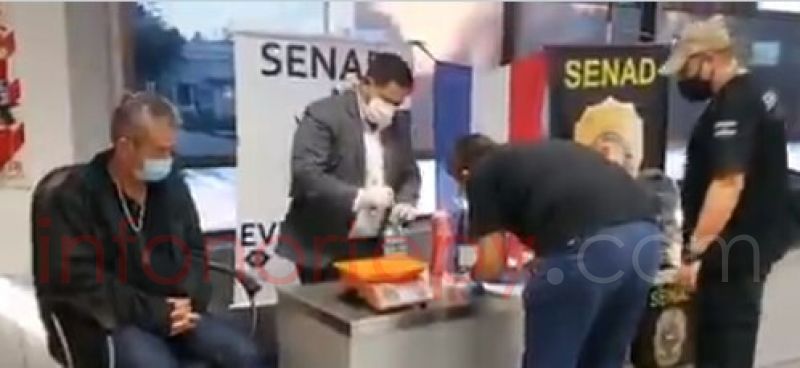 Incautan cocaína líquida en el aeropuerto Silvio Pettirossi