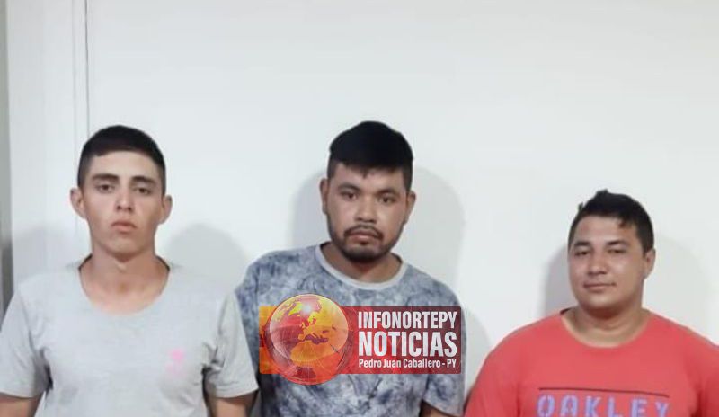 Tres personas fueron detenidas por realizar disparos en Capitán Bado