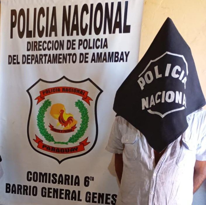 Detienen a un hombre en Pedro Juan denunciado por abusar de una niña de 8 años
