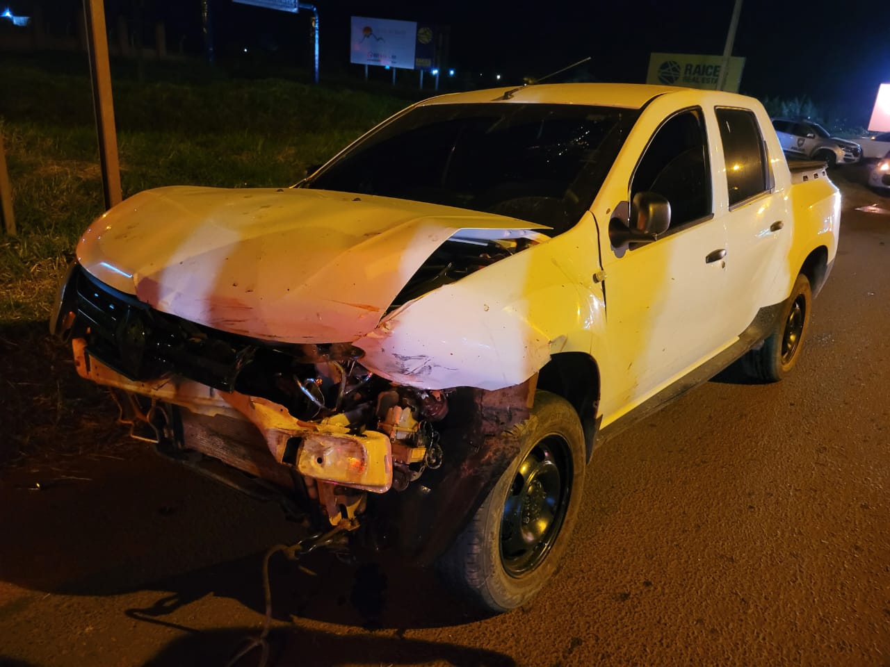 Patrullera de Delitos Económicos involucrado en accidente en Pedro Juan
