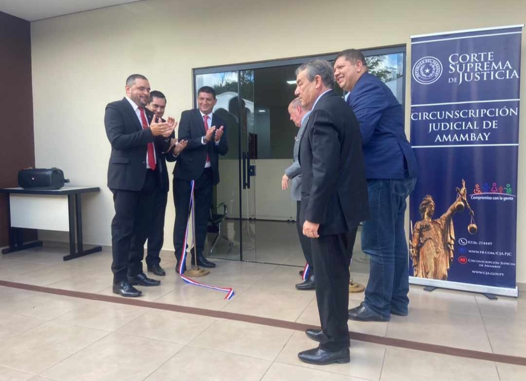 Inauguran Juzgado de Paz en Cerro Corá