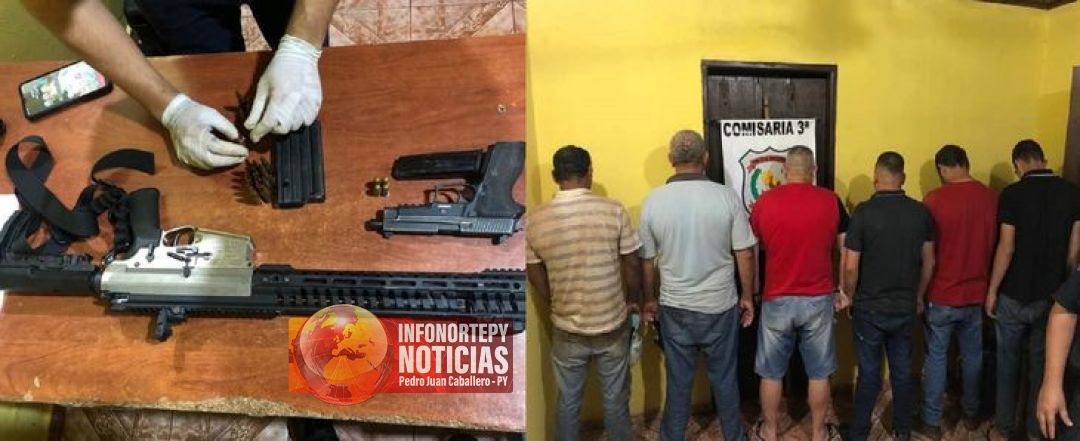 Ex intendente de Zanja Pytã fue detenido con armas de guerra