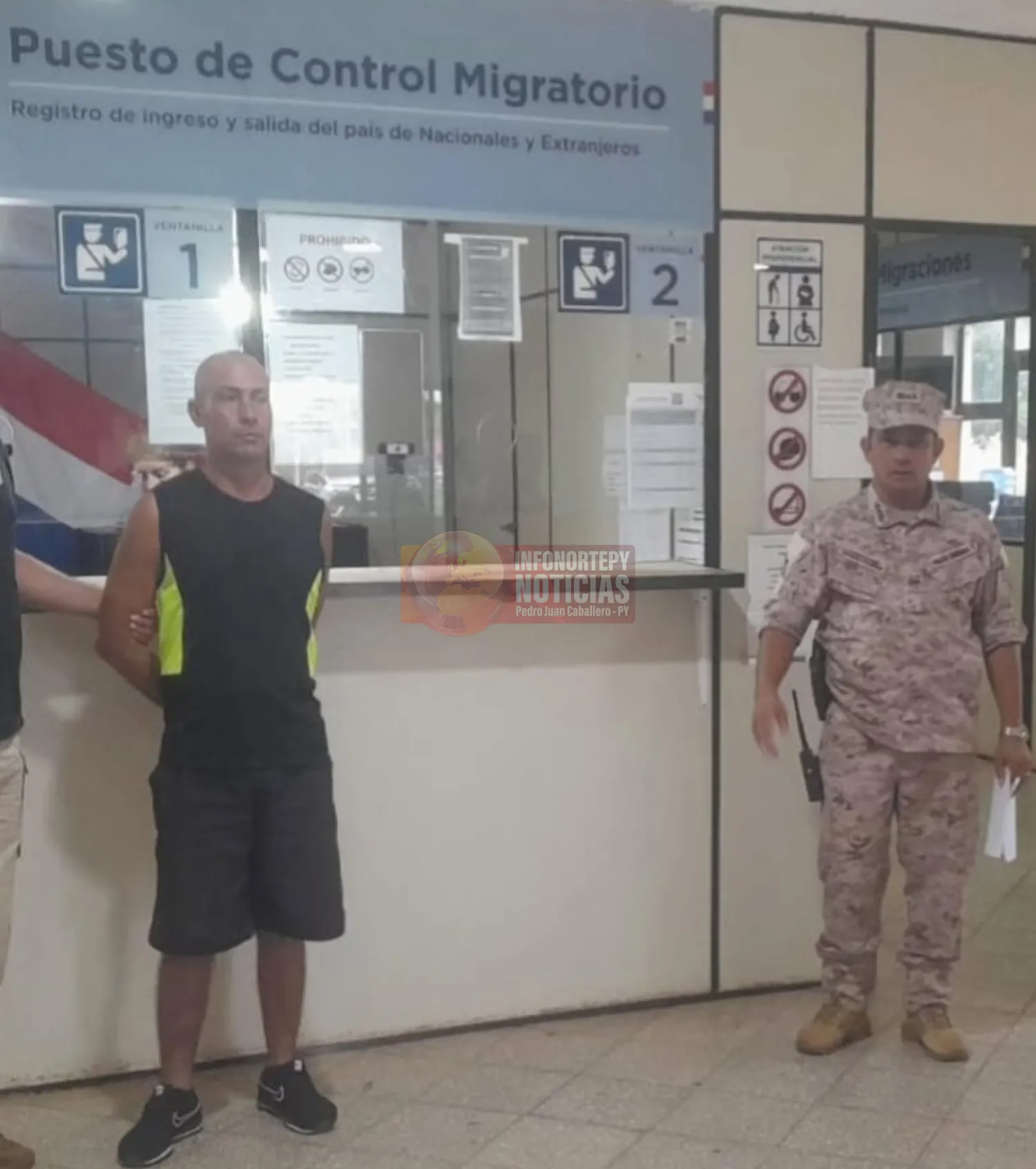 PJC: Expulsan del país a peligroso brasileño con ocho órdenes de captura