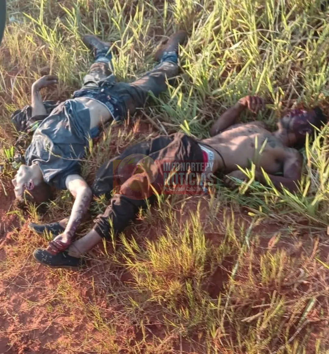 Hallan dos cadáveres con heridas de bala camino a Zanja Pyta