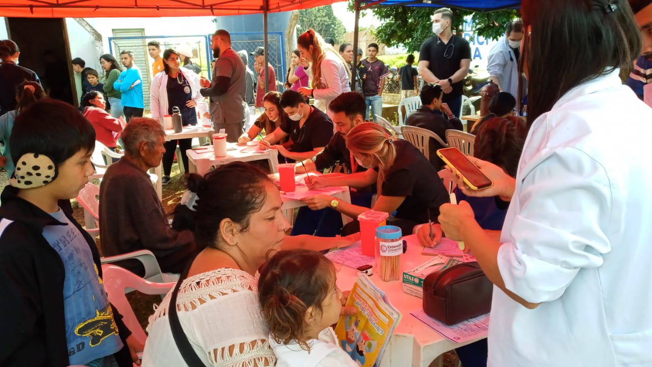 "UCP en Acción" realizó actividades en Villa Guillermina".