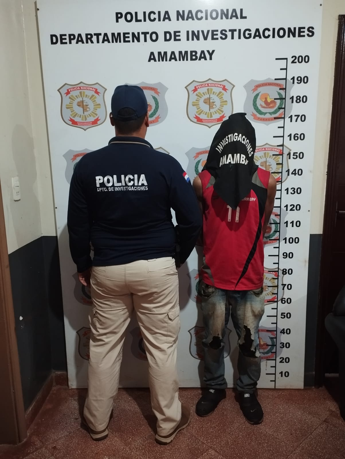 Dos delincuentes fueron detenidos por Investigaciones de Pedro Juan