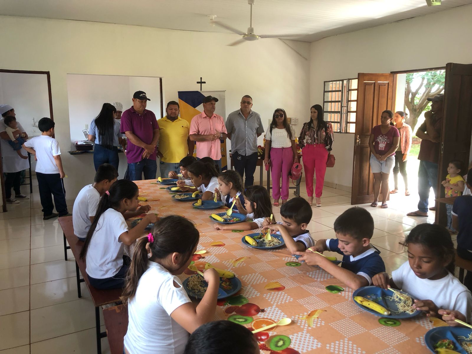Municipalidad de Zanja Pyta realiza "Lanzamiento del almuerzo escolar"