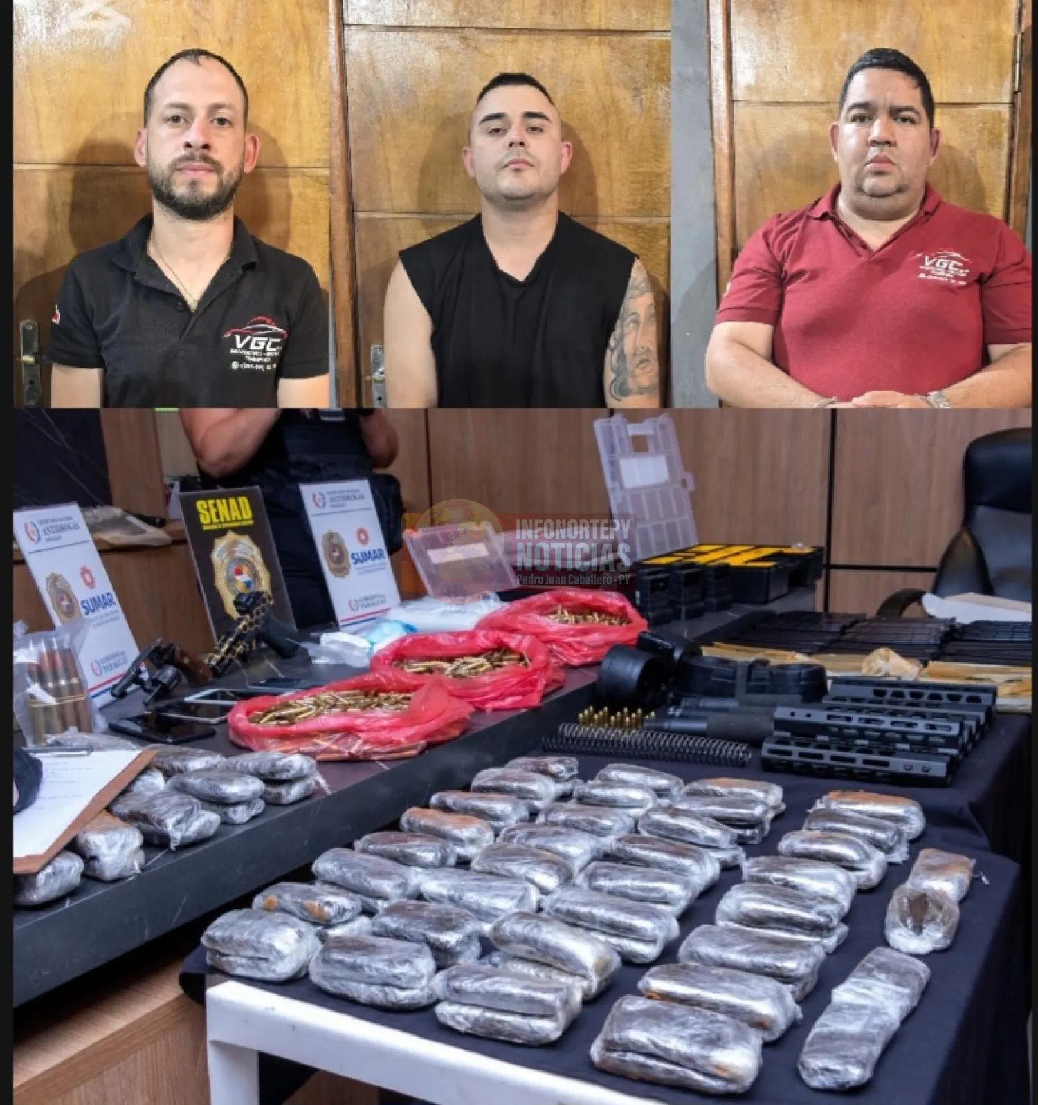 Desmantelan esquema que abastecía armas y drogas al Comando Vermelho