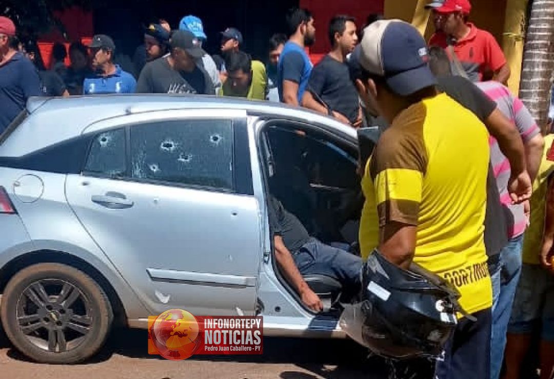 Atentado deja dos muertos y un herido en Pedro Juan