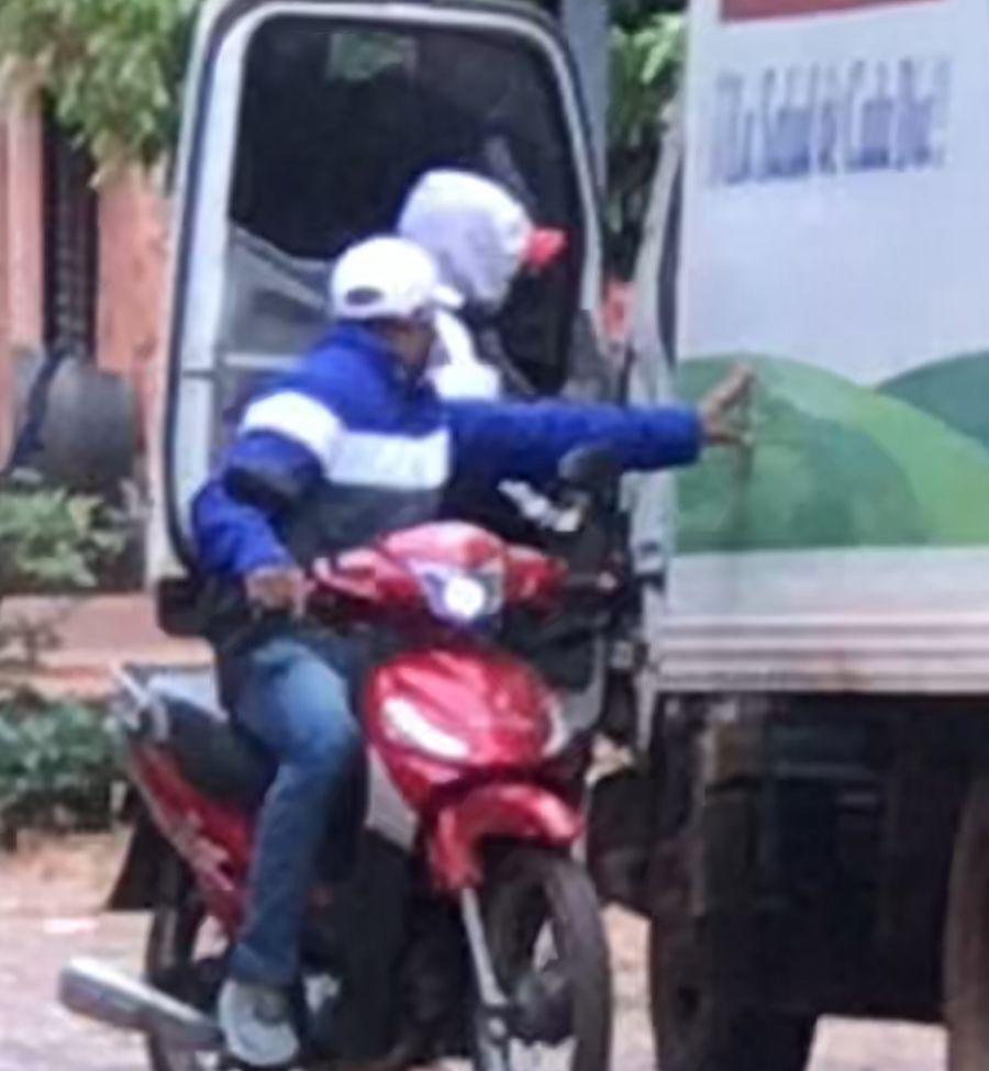 Roban a repartidor de Lácteos en Pedro Juan