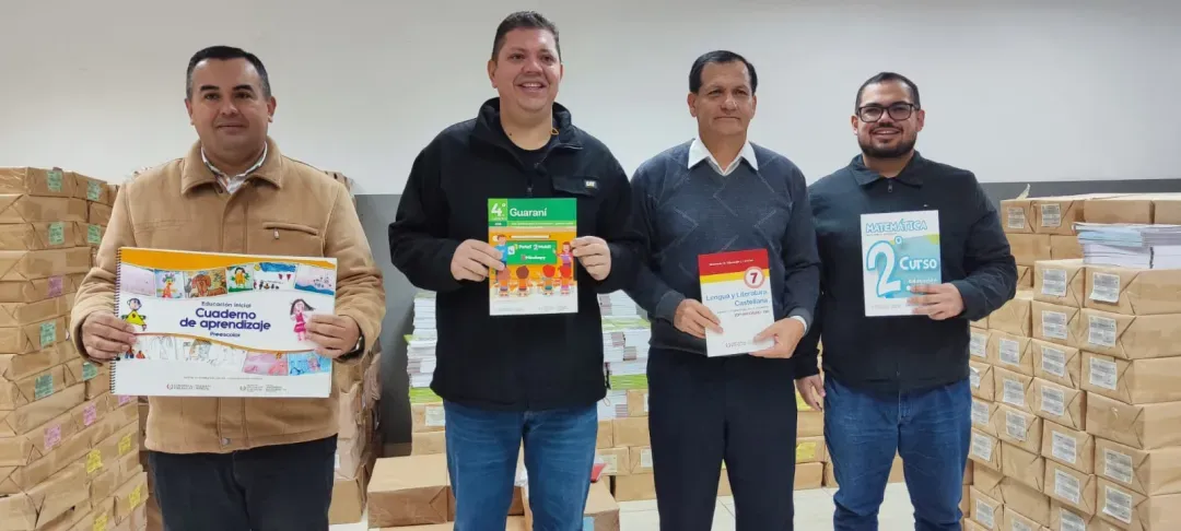 Amambay recibe 45 mil libros del MEC para estudiantes de todos los niveles