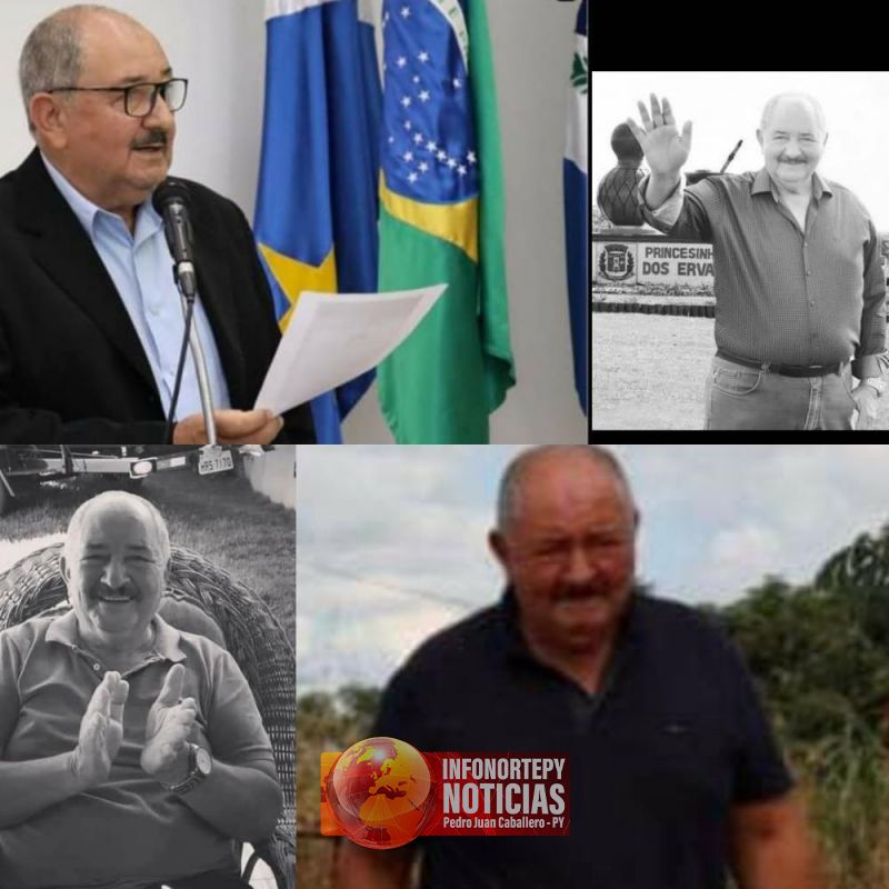 Falleció Vereador Rony Lino de Covid en  Ponta Porã