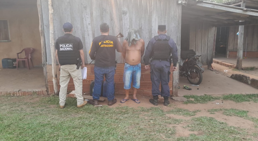 Policía detiene al presunto autor del asesinado del cuñado de Aguacate en Capitán Bado