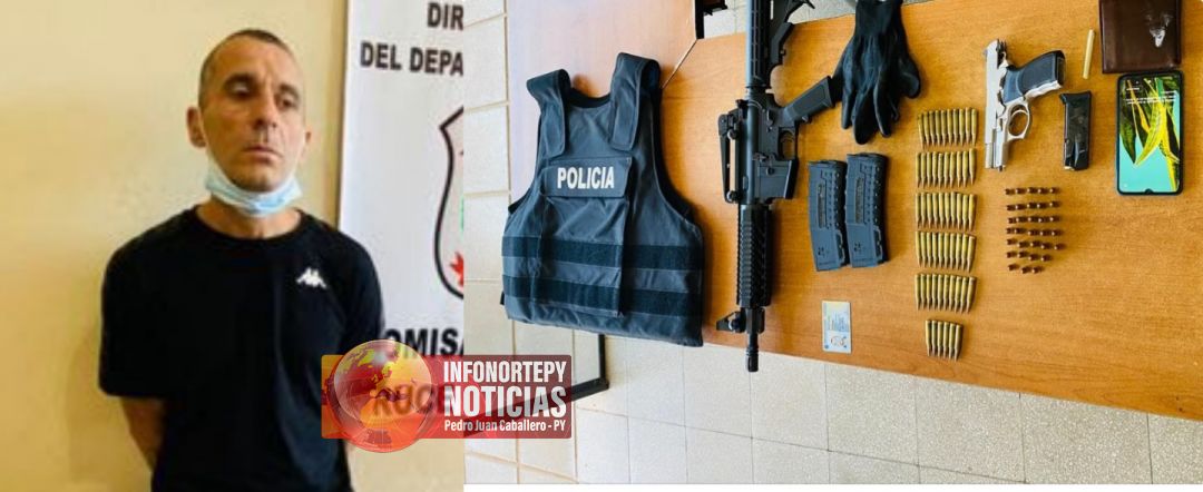 Uruguayo detenido con armas tendría participación en dos homicidio ocurrido en PJC