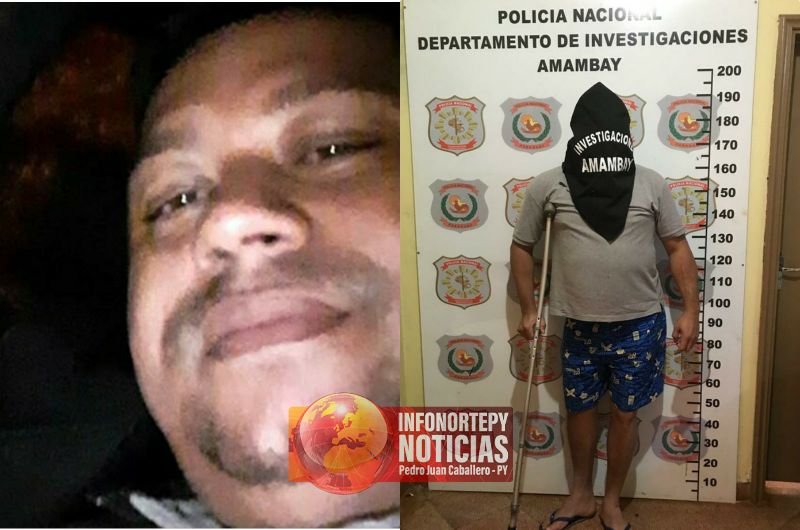 Cae peligroso brasileño con frondosos antecedentes en Pedro Juan
