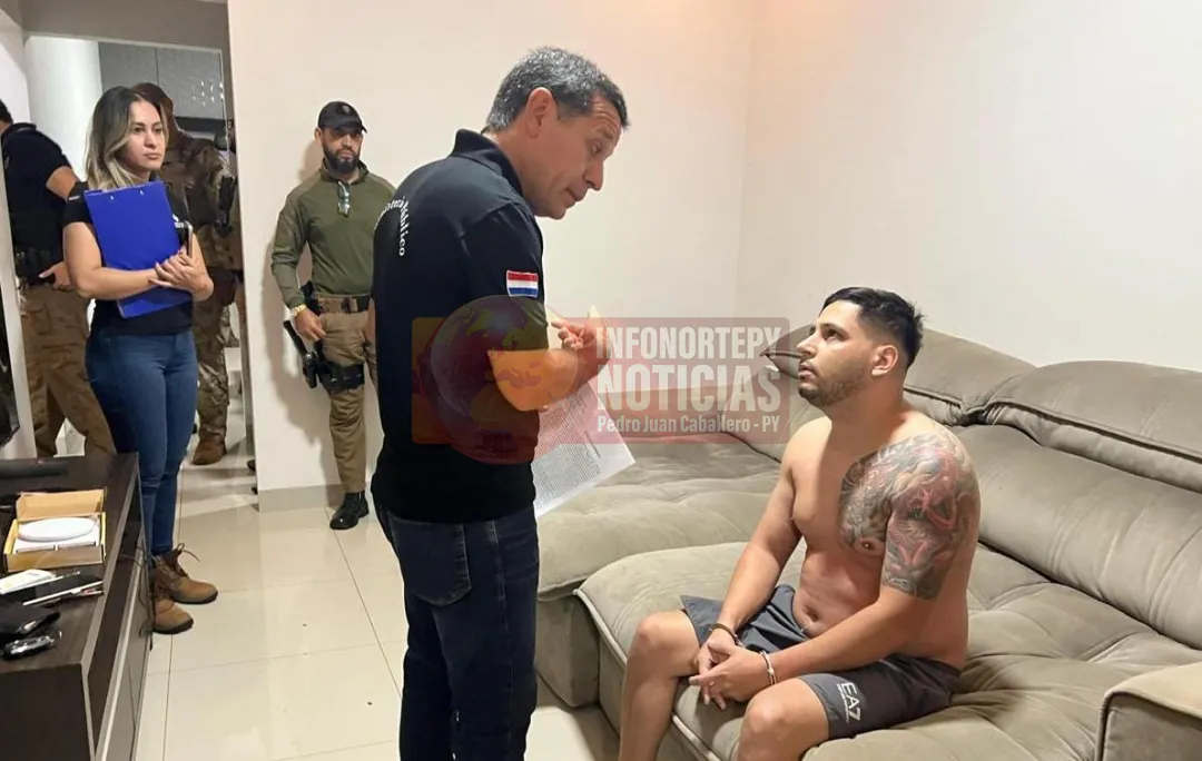 Cae en Pedro Juan brasileño con identidad falsa ligado al narcotráfico