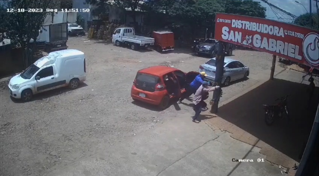 Violento asalto a una distribuidora en Pedro Juan
