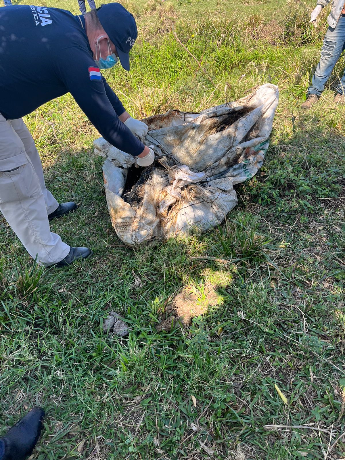 San Pedro: Hallan cadáver en una bolsa y presumen sería de desaparecido
