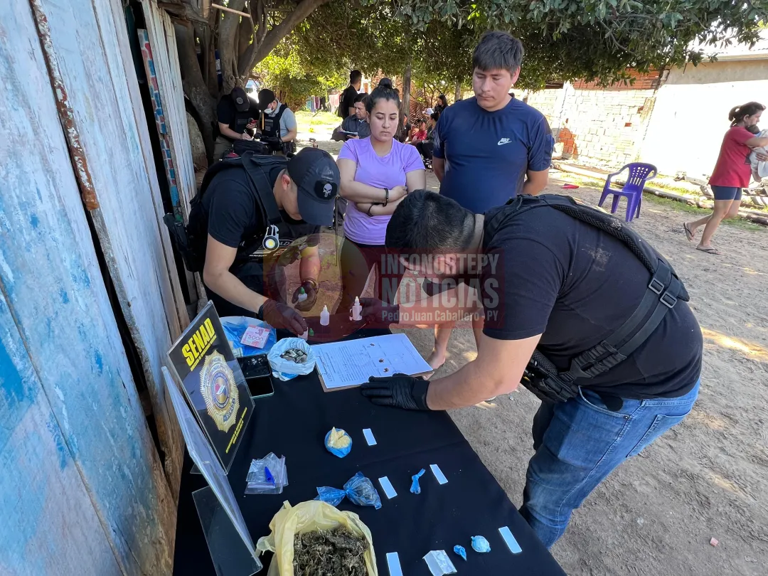 Carnicería era utilizada como fachada para venta de drogas en Villa Hayes