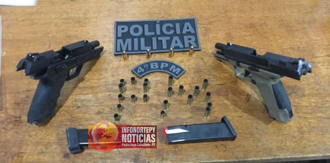 Delincuentes armados con pistolas atacaron Receita Federal de Ponta Porá