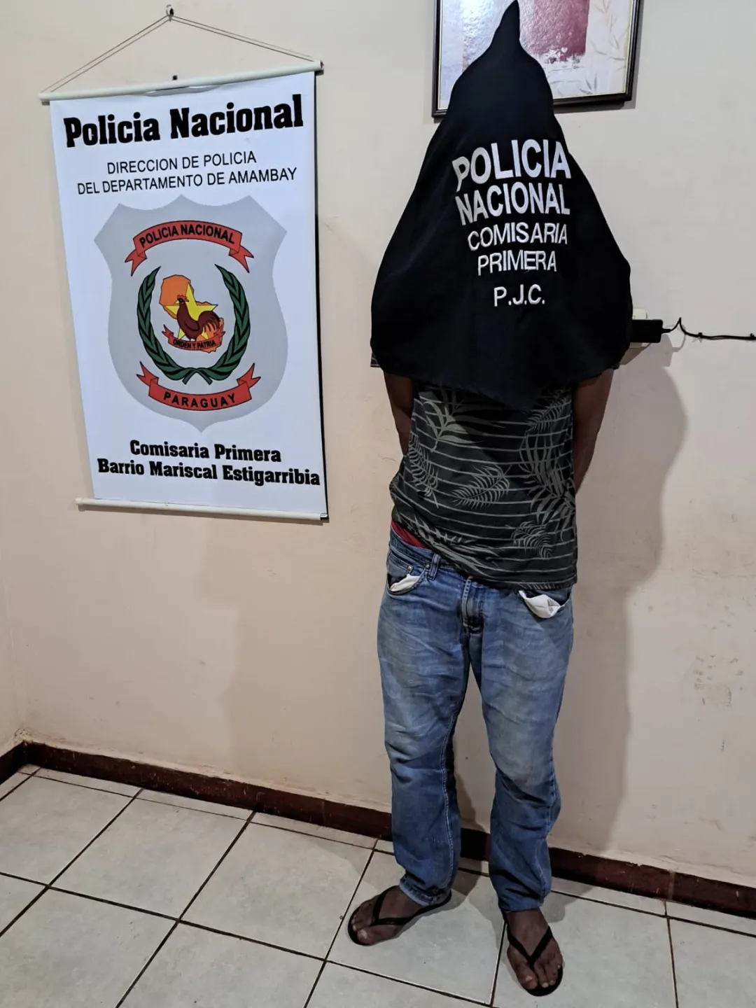 Brasileño detenido tras hurtar una motocicleta en Pedro Juan