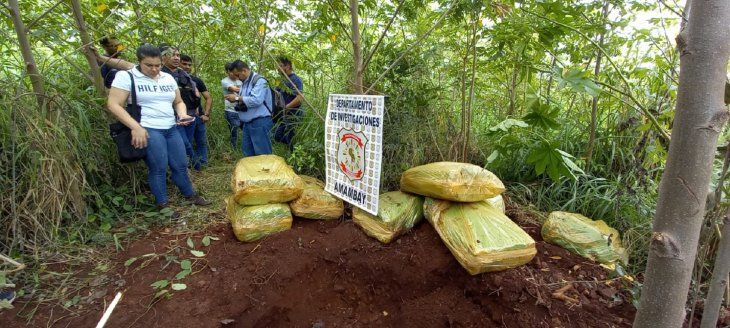Policía halla marihuana en búsqueda de peligroso sicario en Pedro Juan