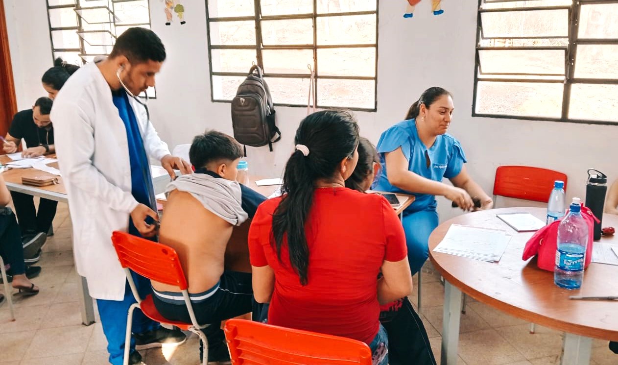 UCP en Acción realizó atención básica de salud en el distrito de Cerro Corá