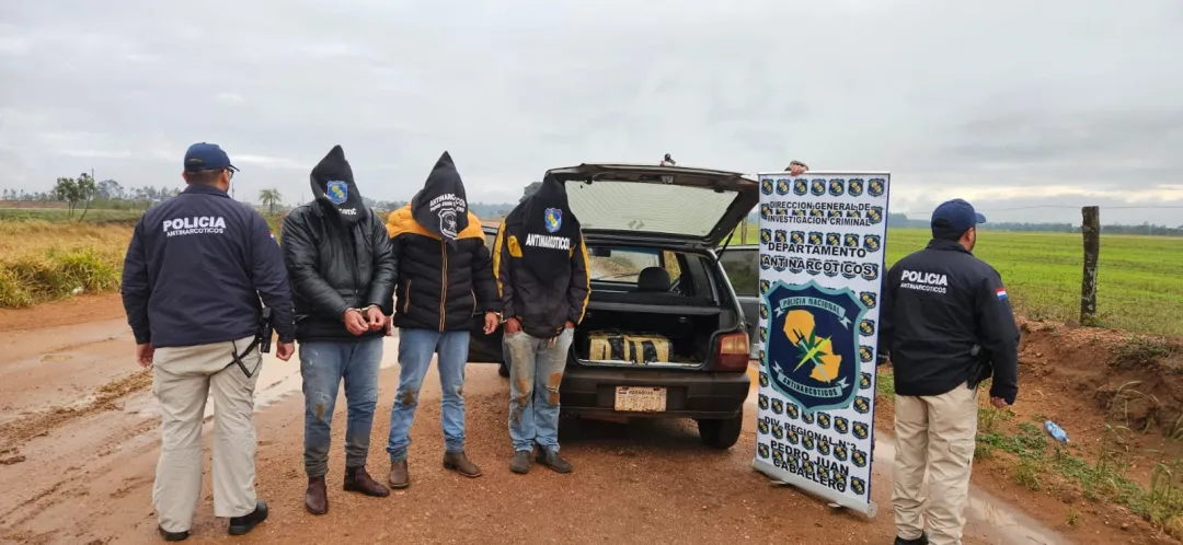 Incautan 170 kilos de marihuana y arrestan a tres personas Pedro Juan